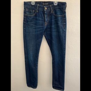 Scotch & Soda Men’s Ralston Denim, Size 31, Waxed Mid-Stonewashed Blue
